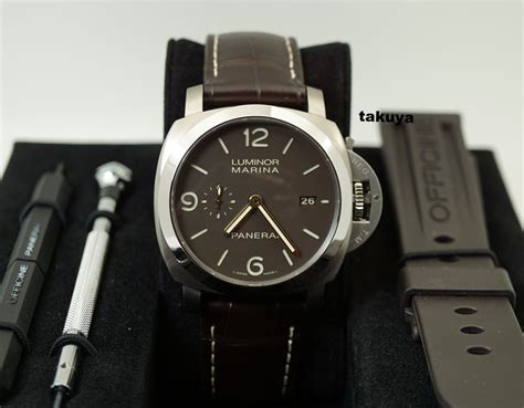 tobacco dial panerai|Panerai 1950 3 Days PAM 351 Tobacco Dial .